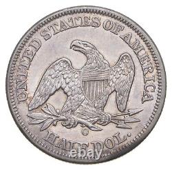 1858-o Liberté Assise Demi-dollar 3918