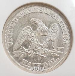 1858-o Seated Liberty Half Dollar Ss Republic Ngc Navigateur Trésor Sauvé