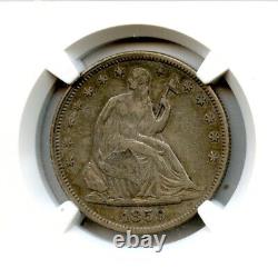 1859 50c Liberté Assise Demi-dollar, Ngc Xf 40