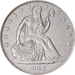 1859-O Demi-dollar assis Nettoyé Super offres de la part de l'Executive Coin Company