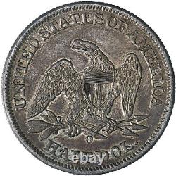 1859 O Demi-dollar assis en liberté 90% argent Très bien XF Voir les photos G122