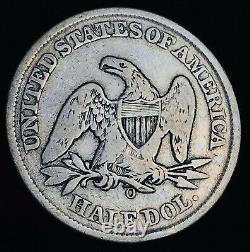 1859 O Seated Liberty Half Dollar 50c Ungraded Choice 90% Argent Us Pièce Cc11401
