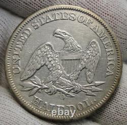 1859-o Liberté Assise Demi Dollar