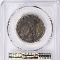1860-o (vg10) Seated Liberty Demi-dollar 50c Pcgs Graded Coin
