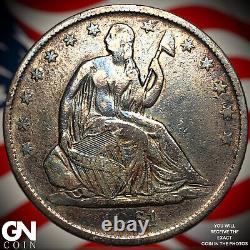 1861 Demi-dollar à l'effigie de la Liberté assise M9781