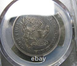 1861 Demi-dollar argent assis Liberté - Pièce PCGS XF-45 - #944A