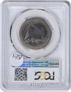 1861-O Demi-Dollar en Argent Assis sur la Liberté CSA Obverse FS-401 AG03 PCGS