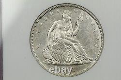 1861-O Demi-dollar à l'effigie de la Liberté assise SS Republic Naufrage NGC AU (A) Problème de la CSA