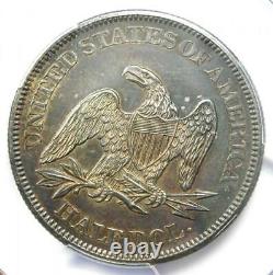 1861 Seated Liberty Half Dollar 50c Certified Pcgs Au Details CIVIL War Date