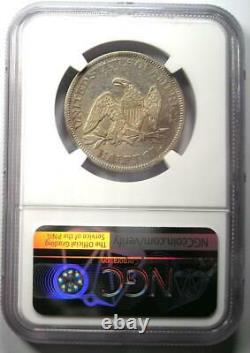 1861 Seated Liberty Half Dollar 50c Coin Ngc Au Details Rare CIVIL War Date