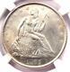 1861-o Assis Liberté Demi-dollar 50c Coin Ngc Ongecirculeerd Détails Unc (ms)