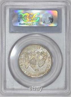 1861-o Assis Liberty Half Dollar Pcgs Au-53 Date Bisected Wb-103 C. S. A. Issue