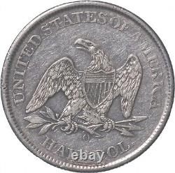 1861-o Liberté Assise Demi-dollar 8314