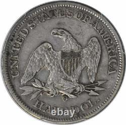 1861-o Liberty Seated Half Dollar Csa Obverse (fs-401) Ef45 Pcgs (cac)