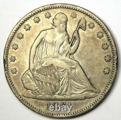1861-o Seated Liberty Half Dollar 50c Xf Detail (ef) Rare CIVIL War Coin