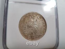 1861-o Seated Liberty Half Dollar Ss Republic Ngc Épave Sunken Treasure Coin