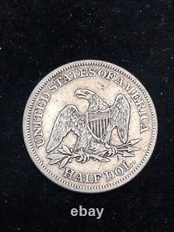1861-p Sièged Half Dollar CIVIL War Date Choix Xf