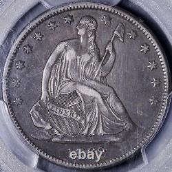 1862-s Assis Liberty Demi-dollar Pcgs Xf40 Livraison Gratuite 5-rntx