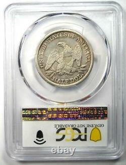 1862-s Seated Liberty Demi-dollar 50c Pcgs Au Détails Rare CIVIL War Coin