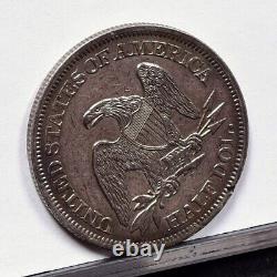 1864 Demi-Dollar Assis de Liberté Ch XF Détails (#47540)