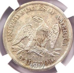 1864-s Assis Liberté Demi-dollar 50c Ngc Xf Détails Rare CIVIL War Coin