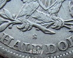 1865-s Seated Liberty Half Dollar Key CIVIL War Date Xf Detail Cleaned Scratched