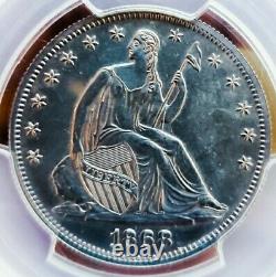 1868 Pf61 Seated Liberty Half Dollar Cameo/ Proof Undergraded