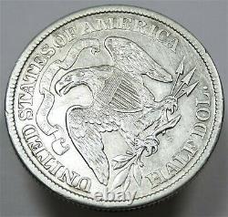 1868-s Silver Seated Liberty 50c Demi-dollar Us Pièce Article #25075