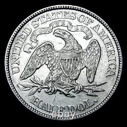 1869 Demi-dollar d'argent à la Liberté assise - Belle pièce - #UU705