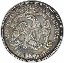 1869 Liberty Seated Half Dollar Au Non Certifié #319
