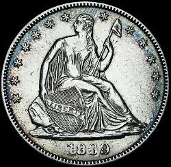 1869 Seated Liberty Demi-dollar - Stunning - #f464