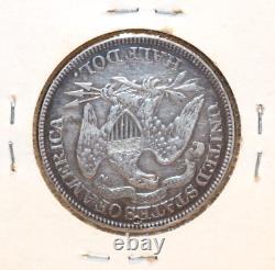 1870 US Liberty Assise Demi 50c XF
