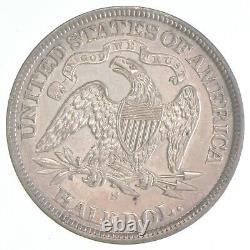 1871-s Liberté Assise Demi-dollar 1529