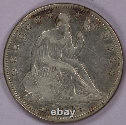 1873 1873-p Seated Liberty Half Dollar