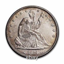 1874 Liberty Assise Half Dollar Au (détails) Sku#263850