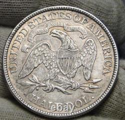 1874 Seated Liberty Demi-dollar