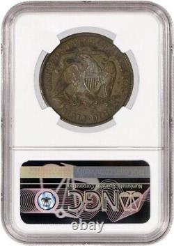 1875 50c Seated Liberty Demi-dollar Argent Ngc Vf30 Pièce Très Fine Circulée