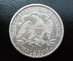 1875 CC Seated Liberty Half Dollar Choice Specimen