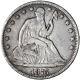 1875 (p) Demi-dollar Liberty Assis En Argent 90% Fines Rayures Voir Photos G230