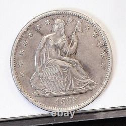 1875-s Liberty Assis Demi-dollar Au Détails (#43166)