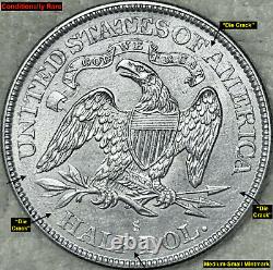 1875-s Liberty Siège D'argent Demi-dollar (wb-103) La Conditionnellement Rare Wb-1