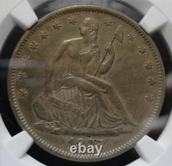 1875s Seated Liberty Half Dollar Ngc Au Détails Presque Non Circulé