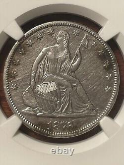 1876-CC Demi-dollar à l'effigie de la Liberté assise de Carson City NGC Détails AU