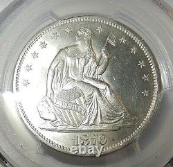 1876-s Assis Liberté Demi-dollar Pcgs Ms62 (support Sécurisé)
