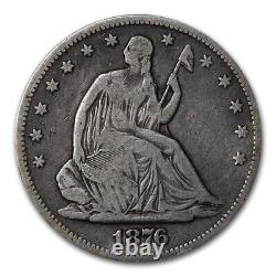 1876-s Liberty Seated Half Dollar Fine Sku#228502