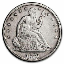 1876-s Liberty Seated Half Dollar Xf (détails) Sku#243040