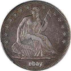 1877-CC Demi-dollar assis PCGS XF Détail Bel attrait visuel Belle frappe