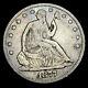 1877 Siège Liberty Demi-dollar Argent - Nice Type De Condition Pièce - #xd414
