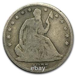 1877-cc Liberty Assis À Moitié Dollar Bon Sku#19419