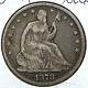 1878 50c Liberty Seated Half Dollar (74545) Translates To "1878 Demi-dollar Assis De La Liberté De 50 Cents (74545)" In French.